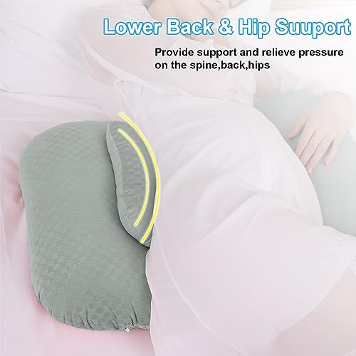 TokSay Almofadas de gravidez para dormir, 4 peças de travesseiro de maternidade para mulheres grávid