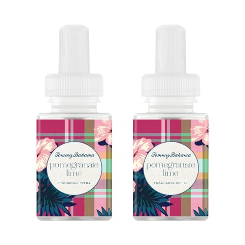 Image of Pura x Tommy Bahama Home Diffuser Refill, 2 Pack, Pomegranate Lime