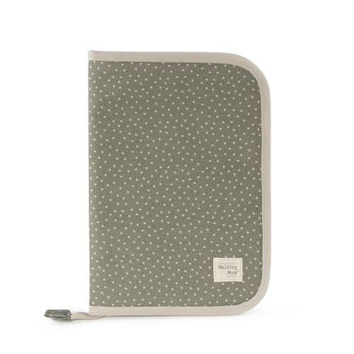 Walking Mum - Porta-documentos Topito Poppy Musgo