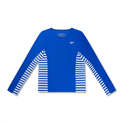 Image of Speedo Girl's Uv Swim Shirt Long Sleeve Rashguard