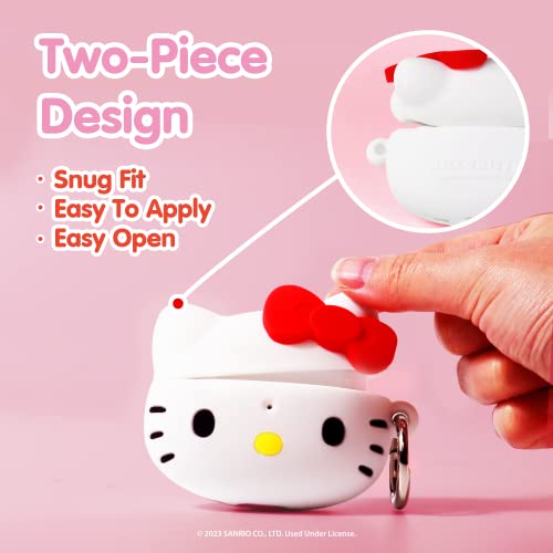 Iface Hello Kitty And Friends Cute Airpods Pro 2 Case Compatible With Airpods 2Nd Gen Pro - Cute Silicone Protective Cover [Carabiner Clip Included] [Wireless Charging Compatible] – Hello Kitty #TOP4