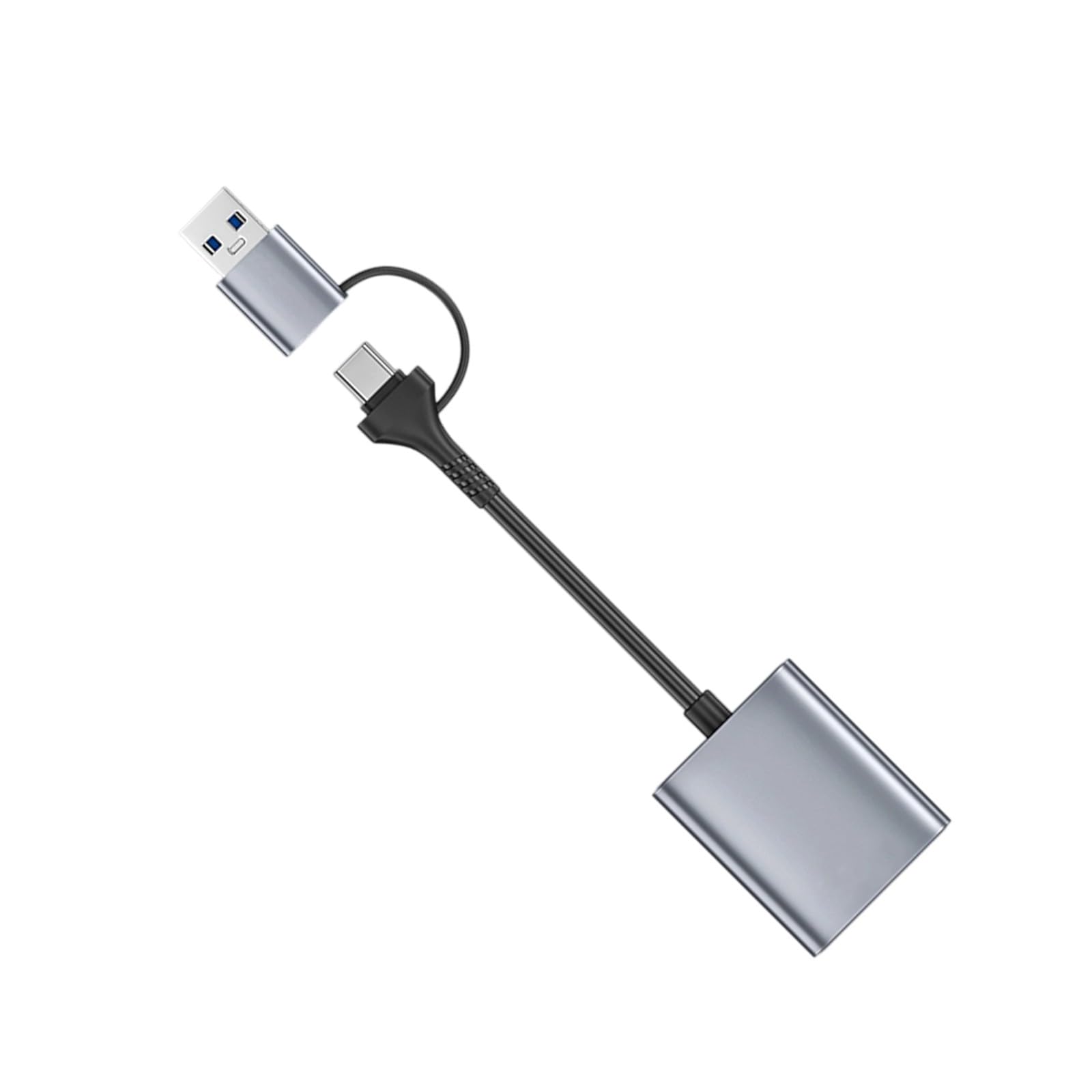 Adaptateurs de cartes en aluminium haute vitesse USB 3.2 compatibles avec les ordinateurs portables et les appareils portables avec accès instantané aux données Lecteur de cartes en aluminium de type