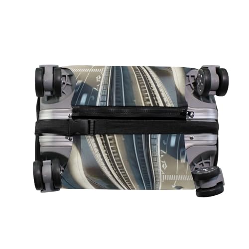 Joisal City Skyline Train Luggage Covers for Suitcase Tsa Approved Fit 18-32 Inch Suitcase Protector4
