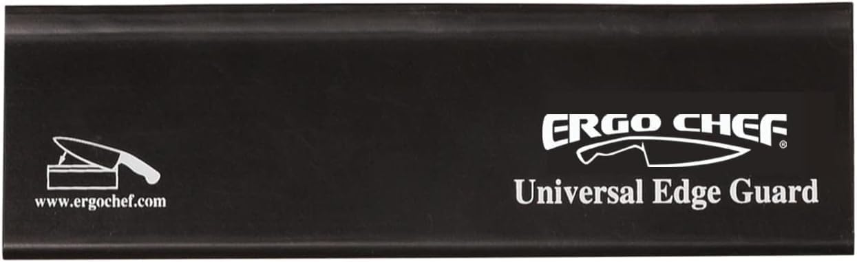 Ergo Chef 6-Inch Universal Knife Edge Guard – BPA-Free Black Protector
