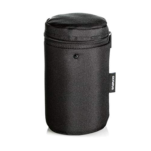 OM SYSTEM Olympus Barrel Style Lens Case - Medium (Black)