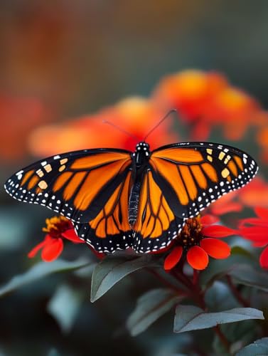 Pintura por Números Mariposa para Decorar tu Salón esta Tarde