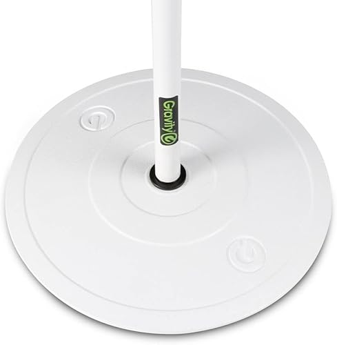 Miniatura 5 de Gravity MS - Soporte para micrófono con base redonda, 23 W, color blanco