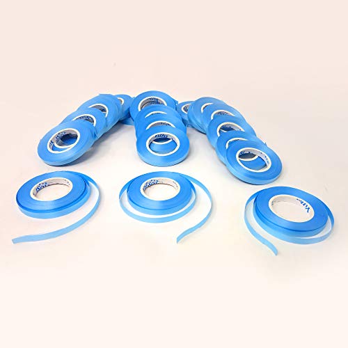 Image of AMFIN Curling Ribbons for Balloons - Blue (Pack 24)