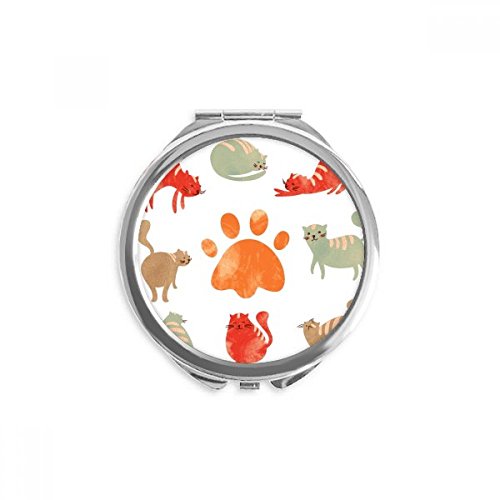 Miroir de maquillage chat DIYthinker portable pour retouches express au bureau et en voyage