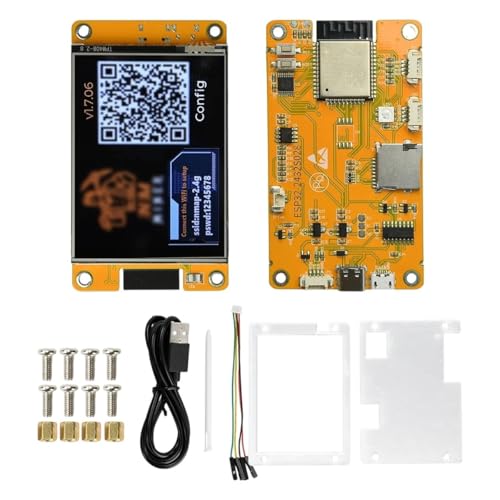 ESP32 Development Board with 2.8 Inch Touch Screen VViFi MCU Hash Rate 1060KH/S Computing Power for BTC Mining ESP32-2432S028 Industrial Grade Precision Reliable Electronic Module