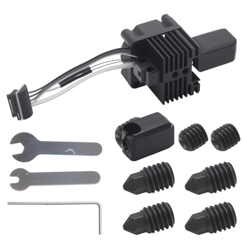 Hoypeyfiy P1P/P1S Hotend �R���v���[�g�L�b�g�A0.2/0.4/0.6/0.8mm �N�C�b�N�`�F���W�m�Y���`�b�v�t���ABambu Lab P1S/P1P 3D�v�����^�[�̌����p�A����̏_����ő剻
