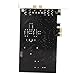 7.1CH Channel 192 Khz 24 Bits 100db SNR PCIe Gaming Sound Card, PCIe Internal Sound Card CM8828 7.1CH TCXO PC Sound Card for Home Theater Large 3D Games Sound Playback