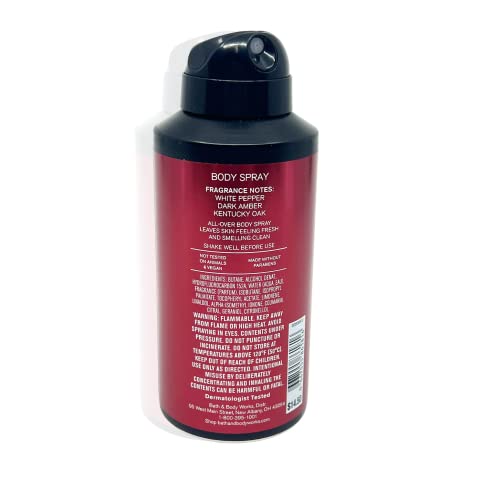 Bath & Body Works Body Spray, Bourbon, 3 Pack - image 4