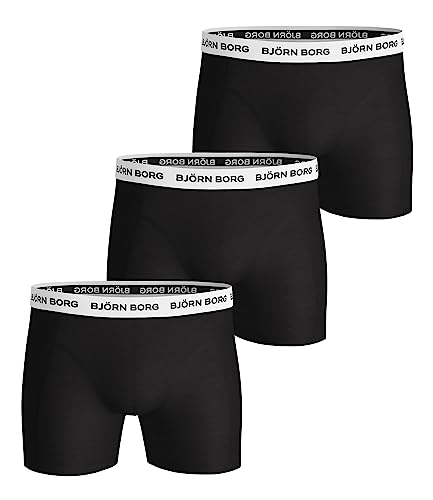 Bjorn Borg Cotton Underwear Men Pack of 3 – Cotton Boxer Briefs for men