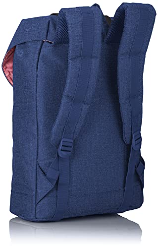 Image of Herschel Retreat Backpack, Eclipse Crosshatch /Black Rubber, Classic 19.5L