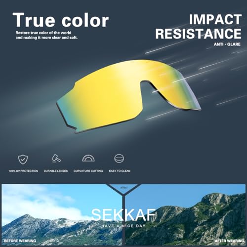 Image of SEKKAF Kids Sunglasses Youth Baseball Sunglasses for Boys Girls Softball Sports Sun Glasses UV Protection
