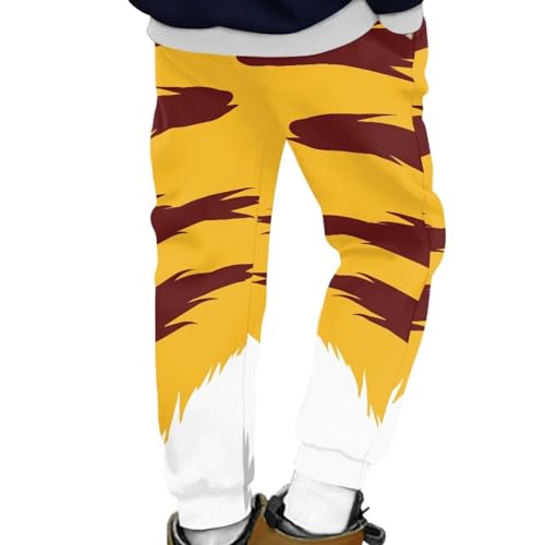 Dreaweet Cute Sweatpants for Girls Boys, Kids Graphic Jogger Pants 4-15 Years Casual Athletic Trousers with Pockets3