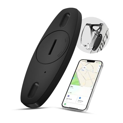 Apple Find My Bike Tracker 2024 | Versteckter GPS-Tracker für Fahrrad & Motorrad | Anti-Diebstahl wasserdichtes Tag mit Flaschenhalter-Design | Nur iOS, keine monatliche Gebühr