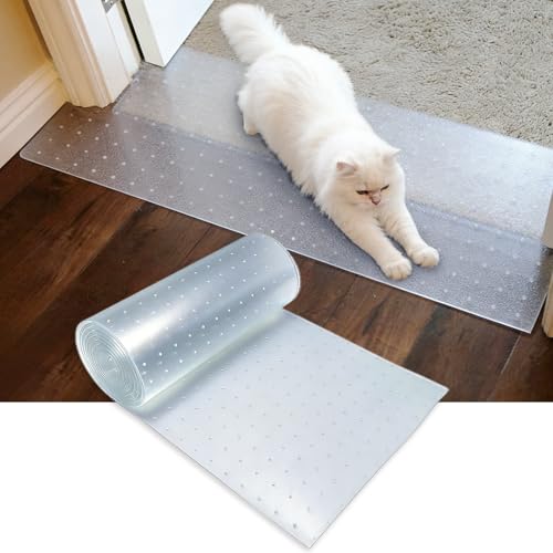 BNOSDM 8.2Ft Cat Carpet Protector for Indoor Pets Carpets Scratch Stop