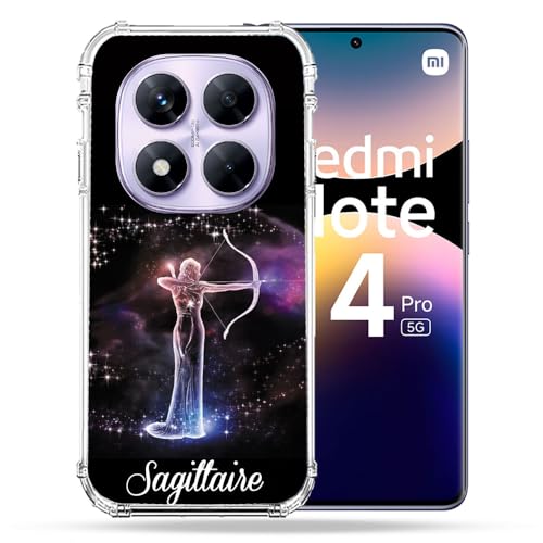 Coque Xiaomi Redmi Note 14 Pro 5G Cokitec Cadeau Zodiaque Sagittaire 2