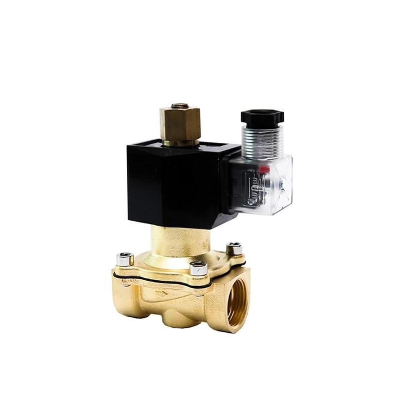 1-1/2", 1/2" Normally Open Brass Solenoid Valve 220v 24V 12V 220V 110V Solenoid Valve(1-1/2",NPT_24VAC)