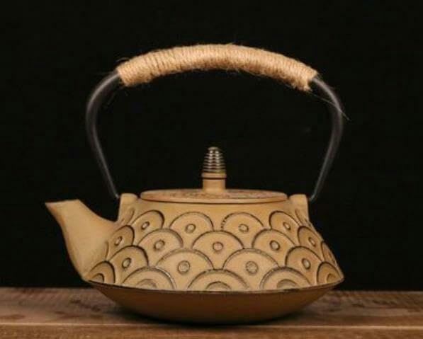 笹岡春山 萬古 桃摘み 手捻り 急須 四日市 萬古焼 秦山 笹岡春山 萬古 桃