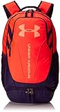 Under Armour Hustle 3.0 Backpack, After Burn (877)/Peach Horizon, One Size Fits All