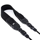 JJC - Correa de Neopreno para el Cuello con Clip de Liberación Rápida y Pequeños Paquetes para Cámara Réflex Digital y Cámara sin Espejo