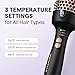 Wavytalk Thermal Brush, 1.7 Inch Blowout Express Blowout Brush, Negative Ion Technology for Creating Smooth Relax Blowouts, Give The Hair Body and Shine, Rose Gold