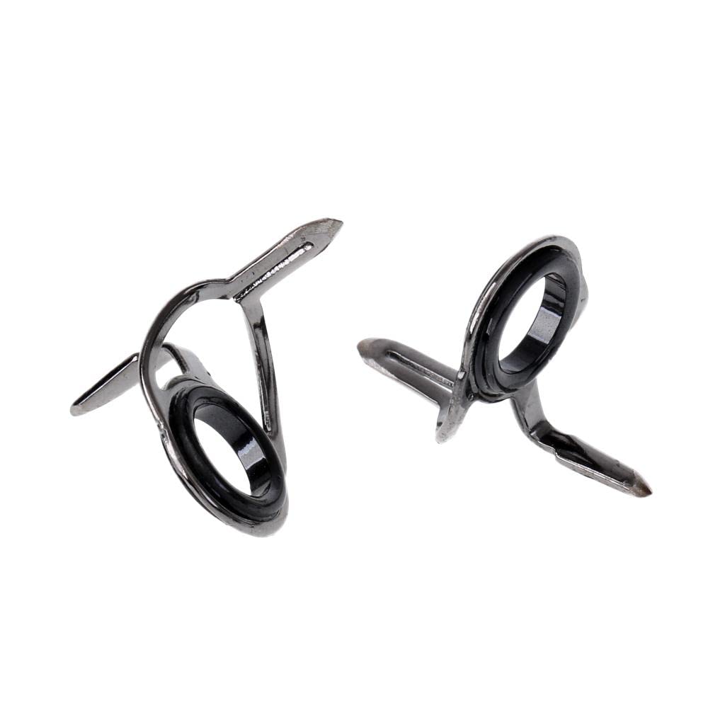 bnf® 10Pcs Ceramic Eye Rings Fishing Rod Guides Tips Stainless Steel Frame 8# | Fishing | Rods | Rod Building & Repair | Guides, Tips & Ferrules-image-35