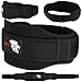 WFX Ceinture d'haltérophilie Gym Fitness Double résistance 5,5 pouces Ceinture d'entraînement rembourrée en néoprène Soutien lombaire du dos Entraînement Bodybuilding Powerlifting Squats Deadlifts Exe