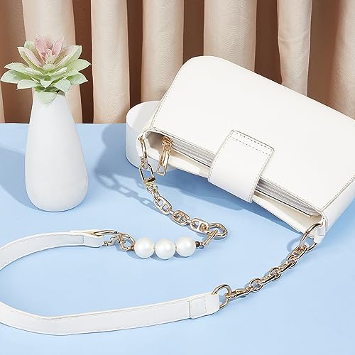 UNICRAFTALE 2 Pcs Bag Extender Chain Alloy Mariner Link Purse Strap Extender for Shoulder Bag Light Gold 11cm Chain Strap Extender Replacement Accessory Bag Chain Straps for Purse Clutch Handbag - Image 2
