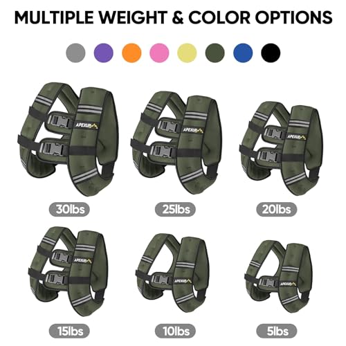 Image of APEXUP Weighted Vest Men Women, Weight Vest for Women Workout Equipment for Strength Training Running