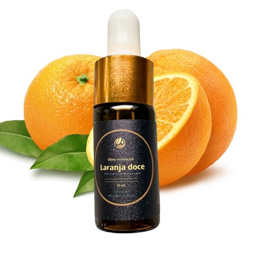 Aceite Esencial de Naranja Dulce 100% Puro y Natural (Citrus sinensis) – Destilado al Vapor – Relajante y Energizante – 10 ml - Bislop