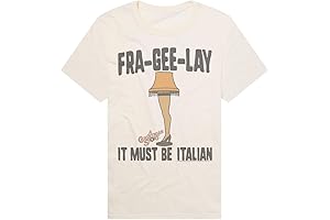 Official A Christmas Story Adult Unisex Classic Ring-Spun T-Shirt Collection