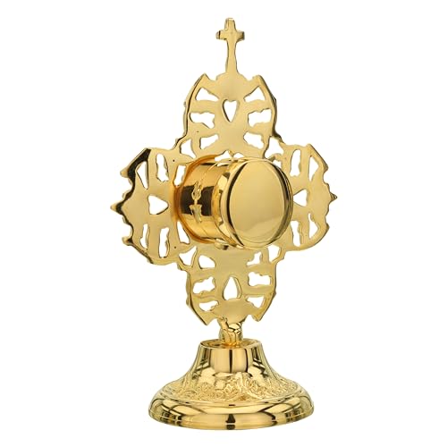 KEEPSAKE COMPANY 24 Carat Gold Plated Solid Brass Reliquary -