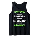 No puedo bailar irlandés Un duende ha robado mis ghillies Camiseta sin Mangas