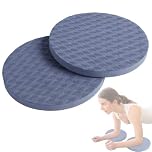 J U H U T O N G 2 Pcs Yoga Knee Pads Yoga Knee Pad Cushion Anti Slip Yoga Kneeling Pad Yoga Mat Pilates Excercise Sports Balance Cushions for Protecting Knee Ankle Elbow Wrist Hand (Blue)