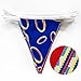 32Ft Hedgehog Birthday Party Decorations Red Blue Yellow and Golden Rings Triangle Flag Pennant Banner Fabric Garland Streamer for Kids Boys Cartoon Birthday Hedgehog Baby Shower Party Decor Supplies
