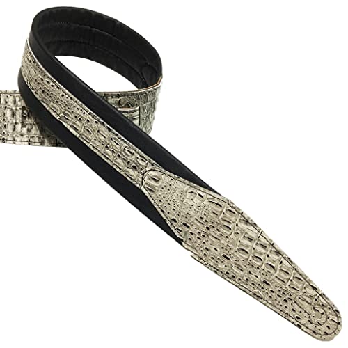 GFDFD Basse en cuir en cuir en relief Puan Sangle de guitare électrique en cuir Accessoires de sangle de guitare… - Les Beatles, Paul McCartney, John Lennon, RIngo Starr, George Harrison GFDFD Basse en cuir en cuir en relief Puan Sangle de guitare électrique en cuir Accessoires de sangle de guitare… – Image 3