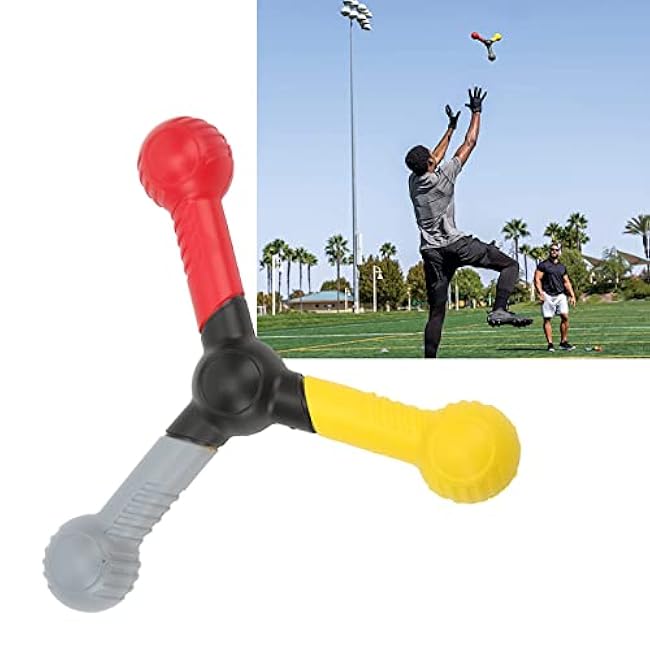 Hand Eye Coordination Trainer, Triangular Design Catch Trainer Hand Catch Training Tool Improving Hand Eye Coordination Speed for Sports, Exercise, and Fun