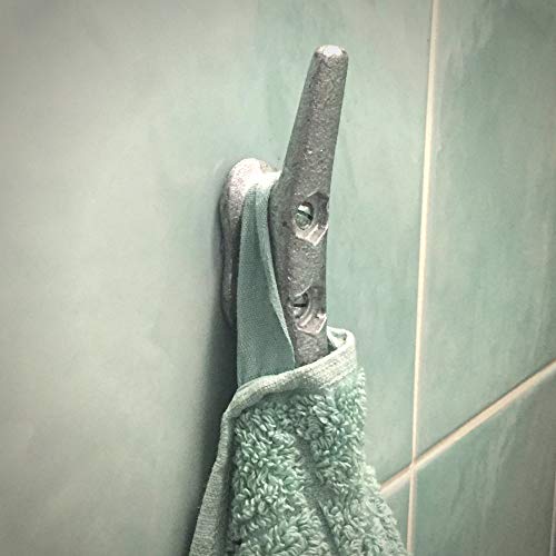 Zujara 4 Inch Dock Cleats, 10-Pack Galvanized Iron Boat Cleat For Marine Or Decorative Applications #TOP6