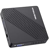 Mini PC Windows 10 Pro sans Ventilateur Celeron N4020 (jusqu'à 2,8 GHz) 4 Go DDR4 / 64 Go eMMC Mi...