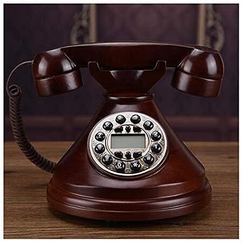 Téléphone vintage bois massif le cadeau idéal pour collectionneur