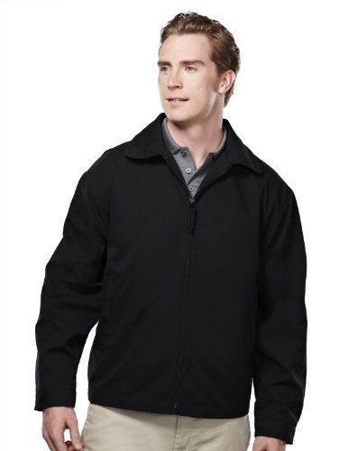 AFC Men’s Twill Jacket Polyester Water Resistant Coat Big & Tall Sizes 3 Colors