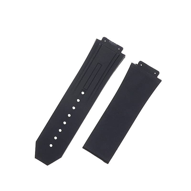Sangle en caoutchouc silicone 28x19 mm étanche et résistante pour montre à découpe