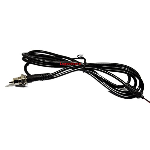 Lsgoodcare 10Pack 5.5 X 2.1 Mm 8A-10A Dc Power Jack Socket Threaded Female Mount Connector Adapter With Dustproof Plug #TOP6