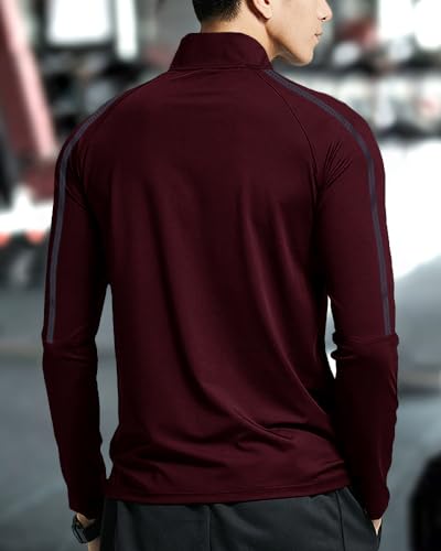 Image of Noble Monk Men's Active wear Regular Fit T Shirt |Full Sleeves |Casual T-Shirt for Men