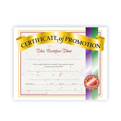 Certificates Of Promotion 30/Pk