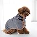 TOYANDONA Pet Bathrobe for Dogs and Cats Fast Drying Grooming Towel Full Coverage Design Lightweight and for Small and Large Pets